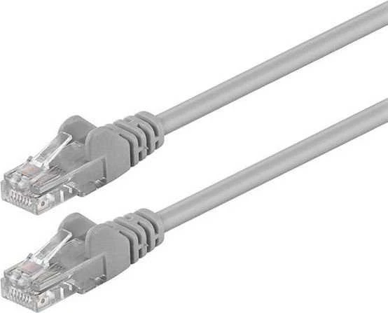 „Goobay“ | CAT 5e jungiamasis kabelis, U/UTP | Pilkas RJ45 kištukas (8P8C) | RJ45 kištukas (8P8C)