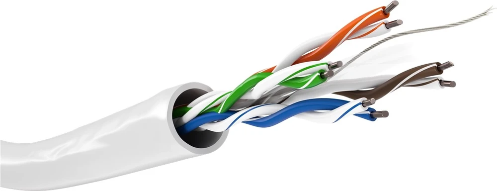 Goobay | CAT 6 tinklo kabelis, U/UTP, 305 m | 94220 | U/UTP | Baltas