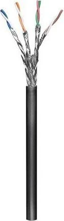 Goobay | CAT 6 lauko tinklo kabelis, S/FTP (PiMF) | 57197 | Juodas