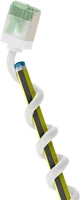 Goobay Gogobay 74357 Ultra-Flexible CAT 8.1 Komutacinis kabelis, Slim, U/FTP, 0,15 m, Baltas | Apskritu