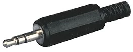 Goobay 3,5 mm stereo plastikinis kištukas AU/CX-3.5S-M-PL
