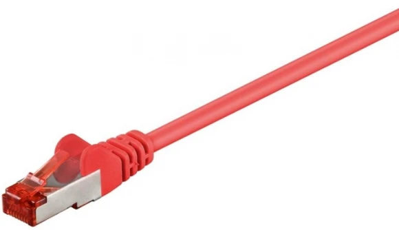 Goobay Kabelis FTP CAT6e LAN su jungtimis raudonas 0.25m