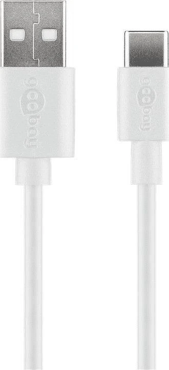Goobay USB-C įkrovimo ir sinchronizavimo laidas, 1 m | USB-A į USB-C