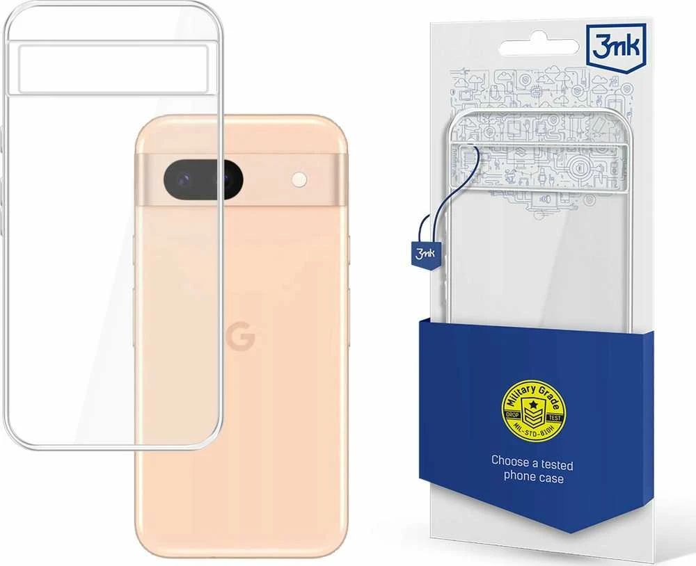 3mk Clear Google Pixel 8A 5G - dėklas telefonui skaidrus