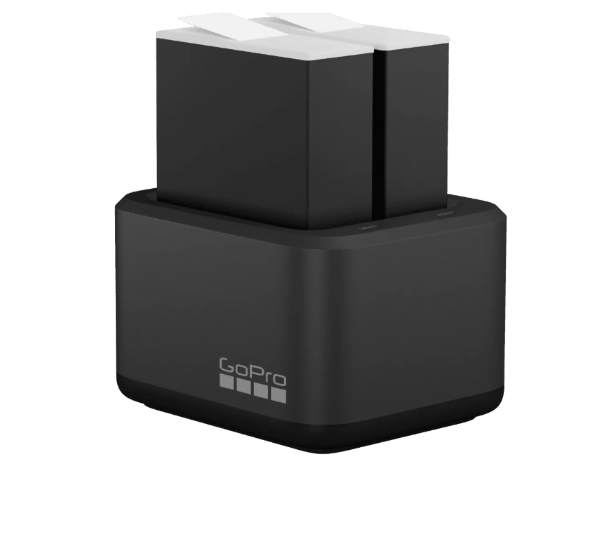 GOPRO DUAL BATTERY CHARGER + ENDURO BATTERY (HERO12/HERO11/HERO10/HERO9 Juodas )