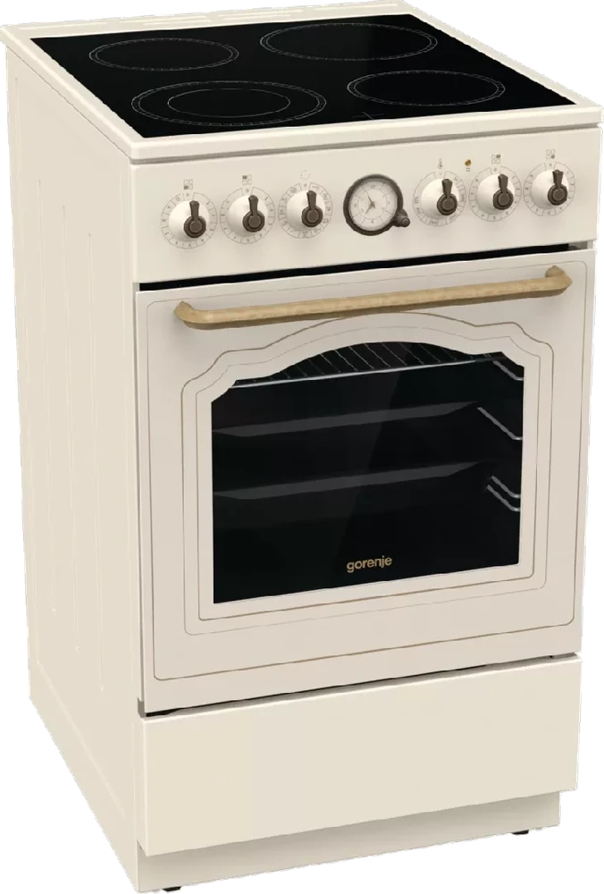 Gorenje | Viryklė | GECS5B70CLI | Kaitlentės tipas Vitrokeraminė | Orkaitės tipas Elektrinė | rusvai gelsvas | Plotis 50 cm | Gylis 59.4 cm | Energijos efektyvumo klasė A | 70 L