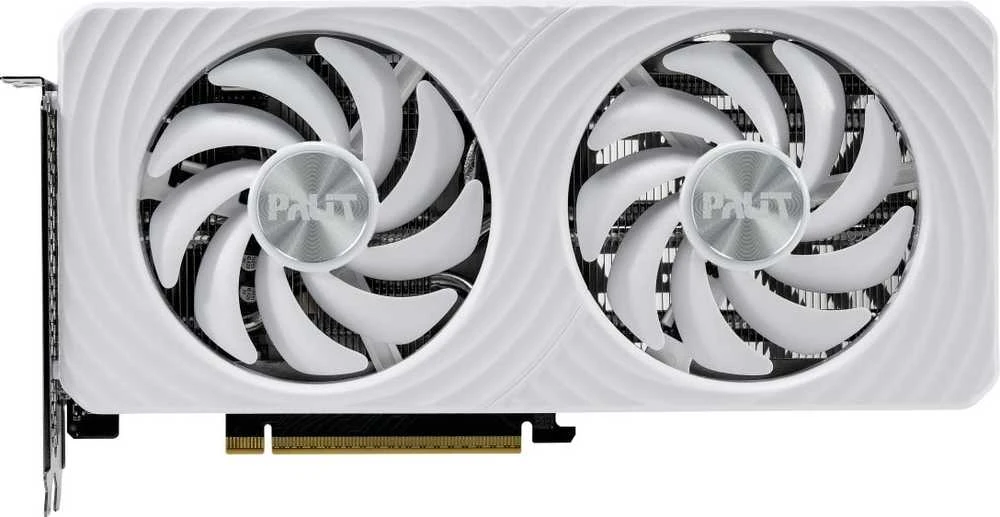 Vaizdo plokštė Palit GeForce RTX 5060Ti balta OC NVIDIA 8GB GDDR7