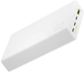 Green Cell Žalias Cell Žalias Cell Power Bank PowerPlay 20000mAh 22.5W - baltas