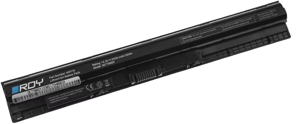 Nešiojamo kompiuterio baterija RDY M5Y1K, skirta Dell Inspiron 15 3568 3555 3558 5551 5552 5555 5558 5559 17 5755 5758 5759 Vostro 3558 3568