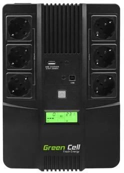 Green Cell Žalias Cell GREENCELL UPS AiO 600 VA 360 W