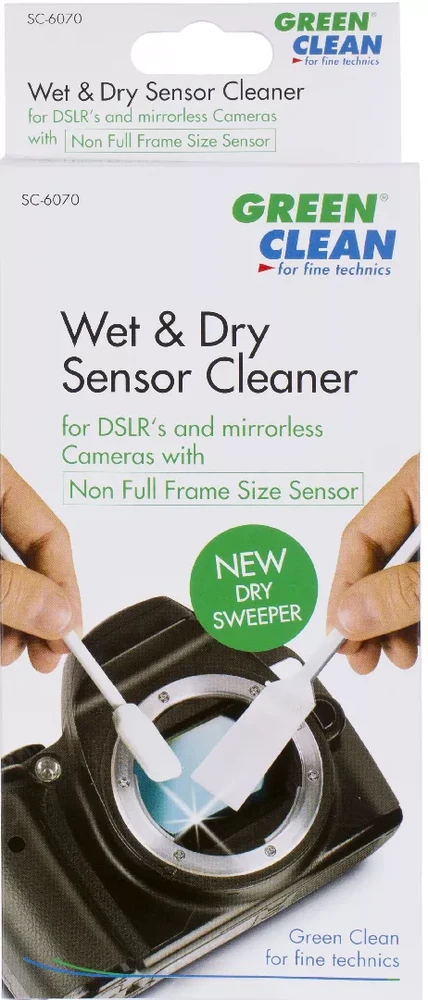 Valiklis Green Clean Žalias Clean 1x4 Žalias Clean Sensor-Cleaner šlapias + sausas ne pilno dydžio