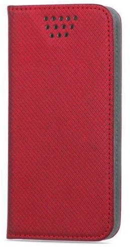 Greengo TelForceone Išmanusis universalus magneto dėklas 4,7-5,3 raudonas