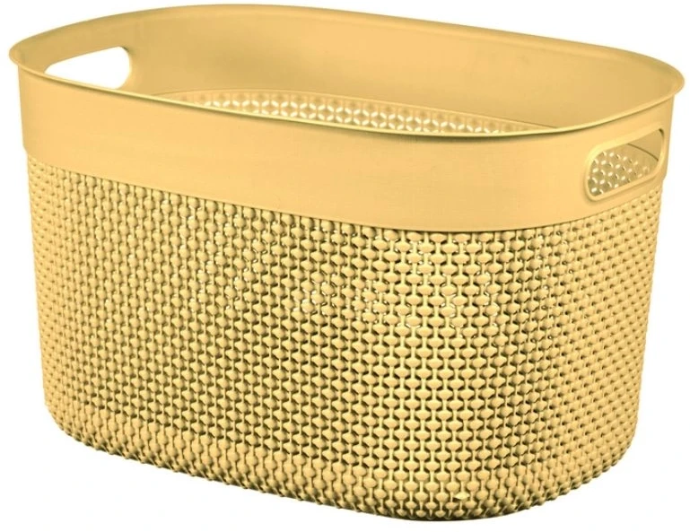 Curver Grozs Filo L 18L 38x28x22cm dzeltens