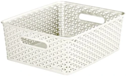 Plastikinis krepšys CURVER MY STYLE, baltos spalvos, h13 x 36 x 30 cm, 13 L