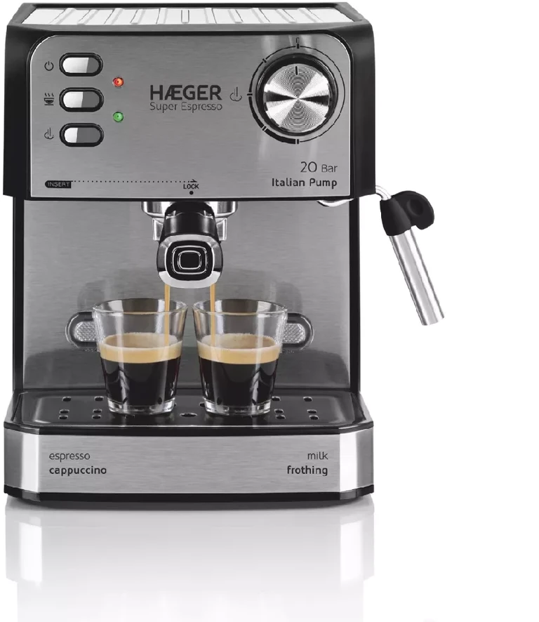 Haeger CM-85B.011A Pusiau automatinis Espresso Kavos aparatas 1.6 L