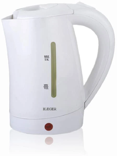 Haeger EK-10W.015A Kelioninis elektrinis virdulys 0,5 l, 1100 W