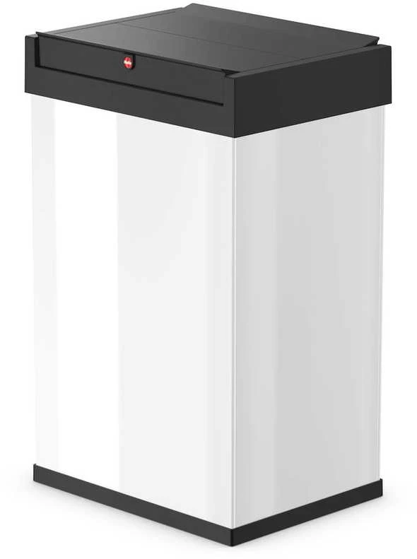 Hailo Šiukšliadėžė Big-Box Swing, baltos spalvos, 35l, L dydžio