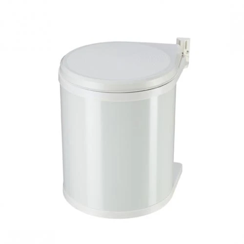 Hailo Spintelės šiukšliadėžė Compact Box, balta, 15l, M dydžio