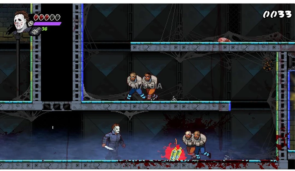 Halloween Boss Team žaidimai Helovinas ir Ash vs Evil Dead RetroRealms Double Feature PS5