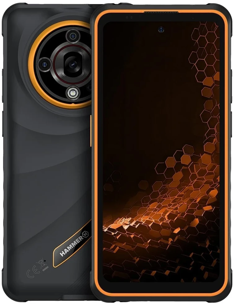 Atsparus telefonas MyPhone HAMMER Iron 6 5G 6/128GB Orange