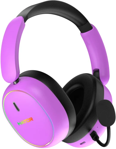 Ausinės Hator Phoenix 2 ESH42 Hi-Res ANC violetinė