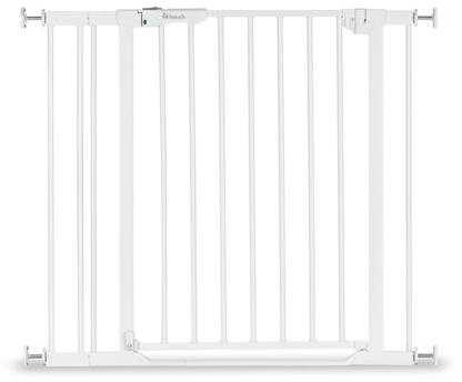 Hauck Clear Step Autoclose 2 -turvaportti, 75 - 80 cm, valkoinen + 9 cm jatkopala