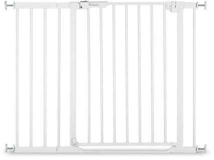 Hauck Clear Step Autoclose 2 -turvaportti, 75 - 80 cm, valkoinen + 21 cm jatkopala