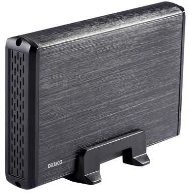 HDD dėžutė DELTACO SATA 3.5" USB 3.0, juoda / MAP-GD33U3