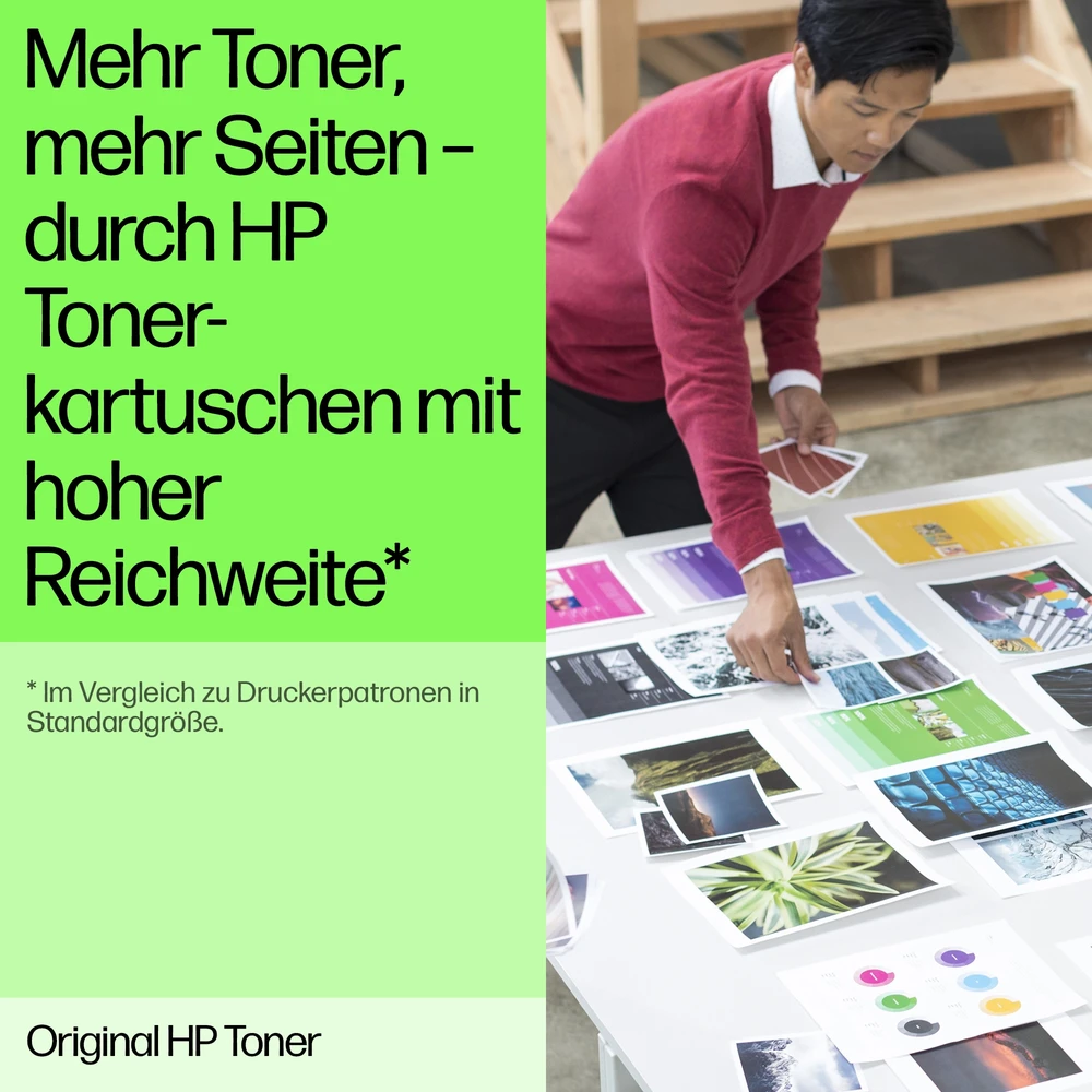 Hewlett Packard (HP) HP 201X didelės talpos geltona lazerinė tonerio kasetė, 2300 puslapių, skirta HP Color LaserJet 277, Pro M252 spausdintuvams