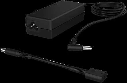 HP 65W įkroviklis su 4,5 mm ir 7,4 mm adapteriais