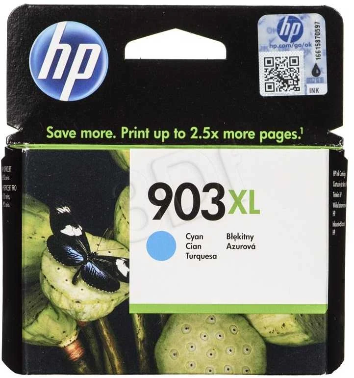 Hewlett Packard (HP) HP 903XL rašalo kasetė, žalsvai mėlyna, didelės talpos