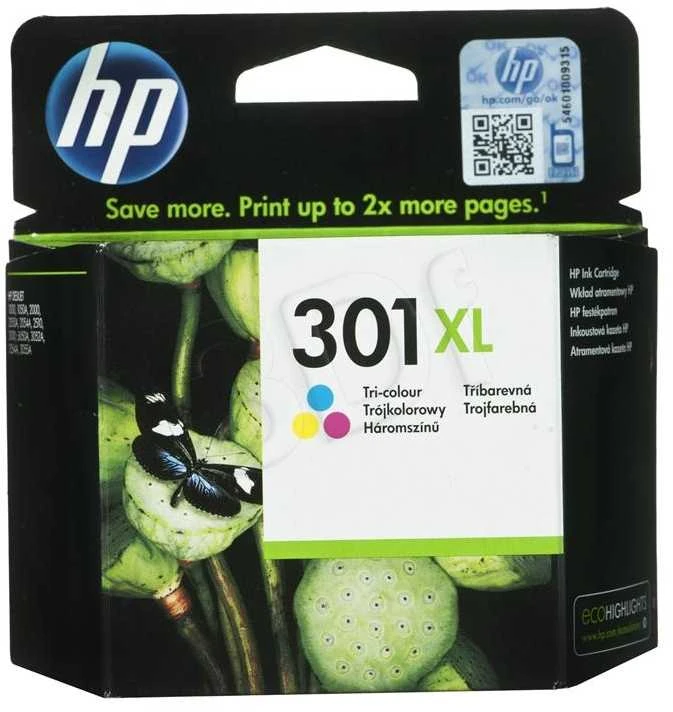 Hewlett Packard (HP) HP 301XL rašalo kasetė spalvotam DeskJet 1050 2050 daugiafunkciam spausdintuvui Spausdintuvas