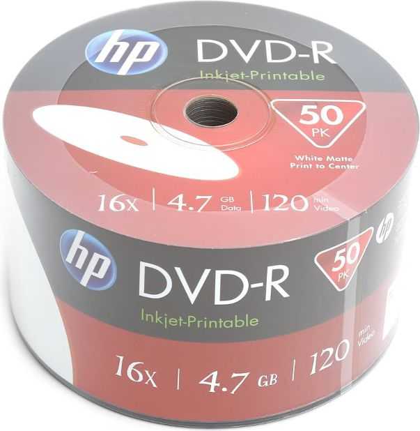 Verbatim HP DVD-R 4,7 GB 16x50 vnt (HPP1650-)