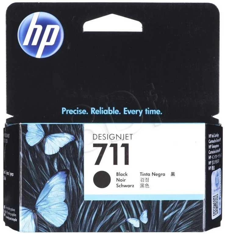 Hewlett Packard (HP) HP 711 (CZ129A) Rašalinė kasetė, Juoda
