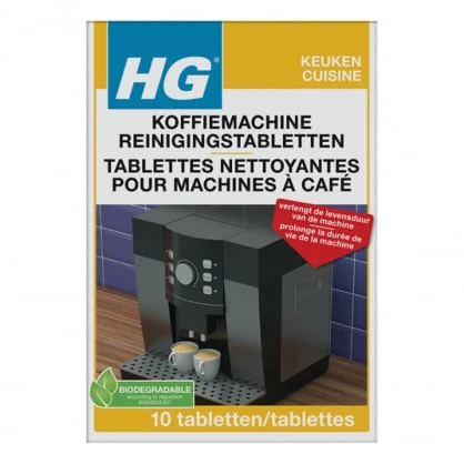 HG universālas tabletes kafijas mašīnas tīrīšanai
