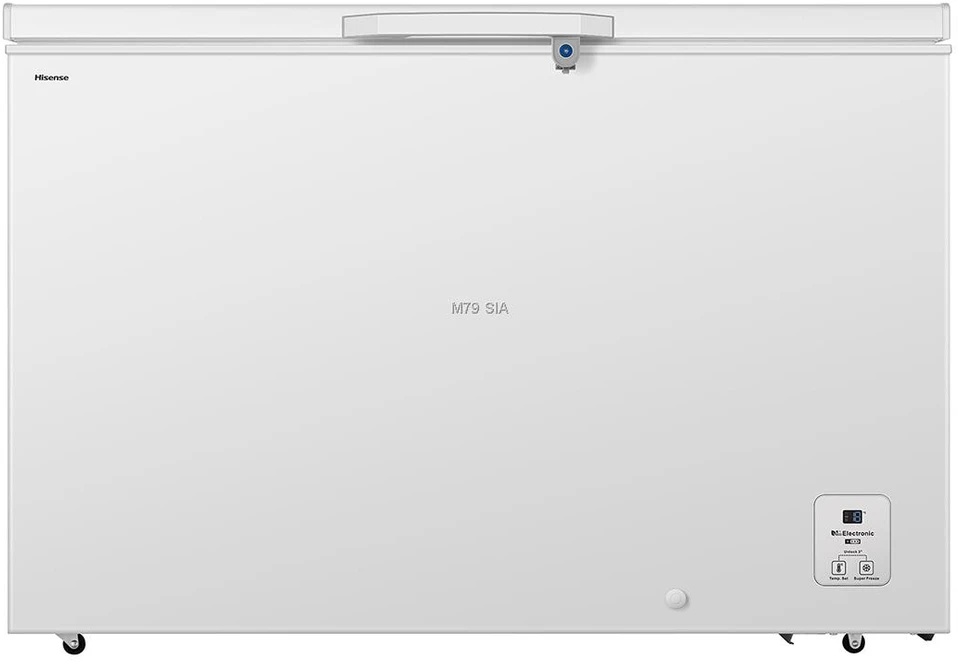 Šaldiklis AEG Hisense 372 L szerokość 124.3 cm balta - šaldiklis typu Lades