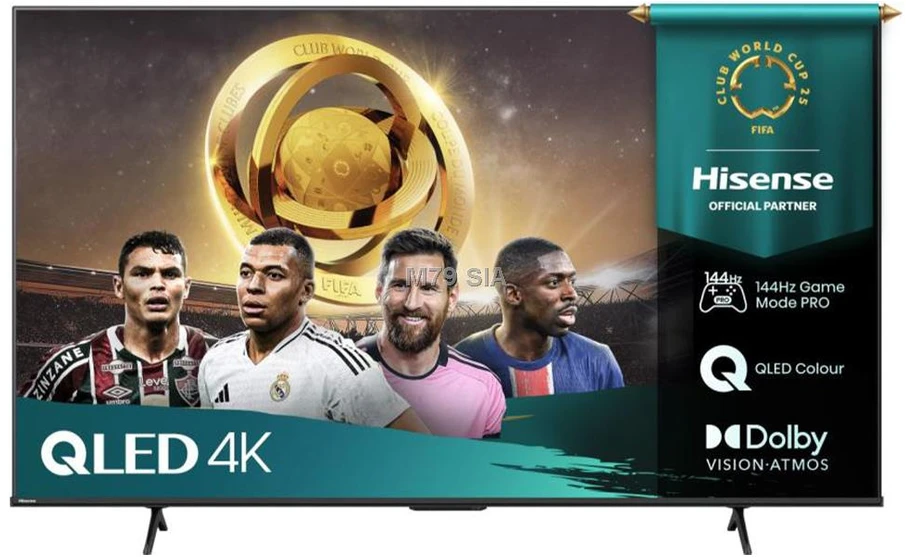 Televizorius Hisense 55E7Q PRO 55" QLED 4K VidaaOS 144Hz Dolby Atmos 2026