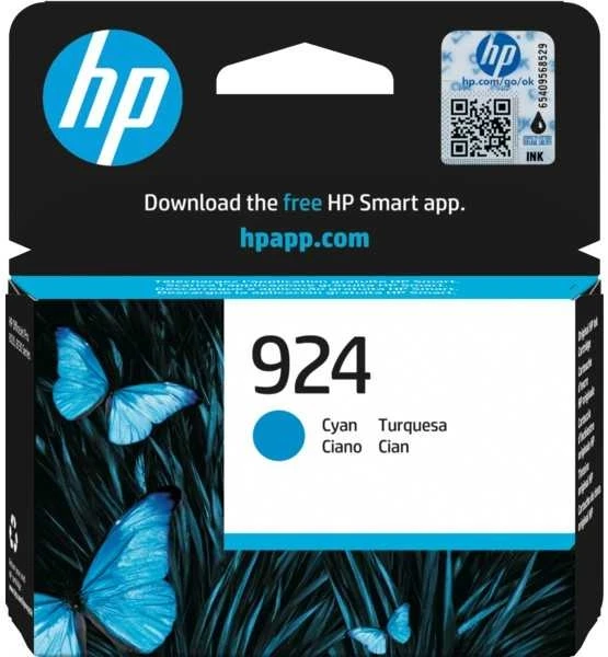 Hewlett Packard (HP) Originali HP 924 žydra rašalo kasetė