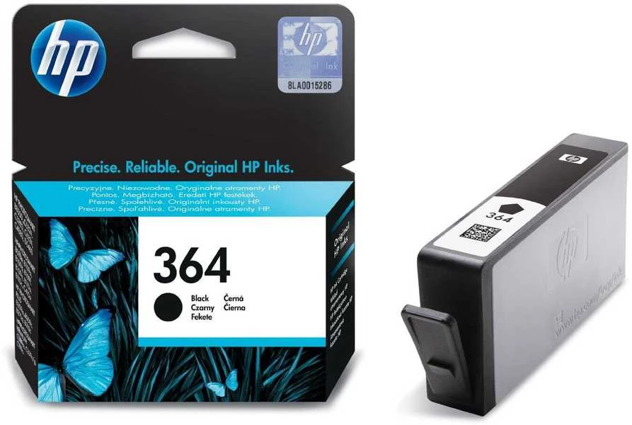 Hewlett Packard (HP) HP Nr.364 Rašalo krepšelis. Juodas (250psl.)