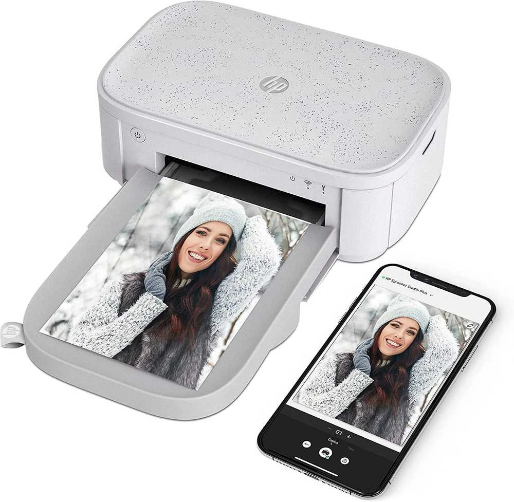 Spausdintuvas Hewlett Packard (HP) „HP Sprocket Studio Plus“.