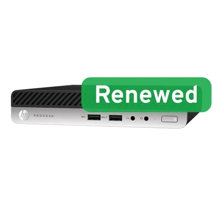 Hp Renewed Atnaujintas HP A klasės atnaujintas stacionarus kompiuteris | „ProDesk 400 G4“ | „Intel Core i3“ | „i3-8100T“ | 8 GB | SSD | 128 GB | „Intel UHD Graphics 630“ | „Windows 11 Pro“