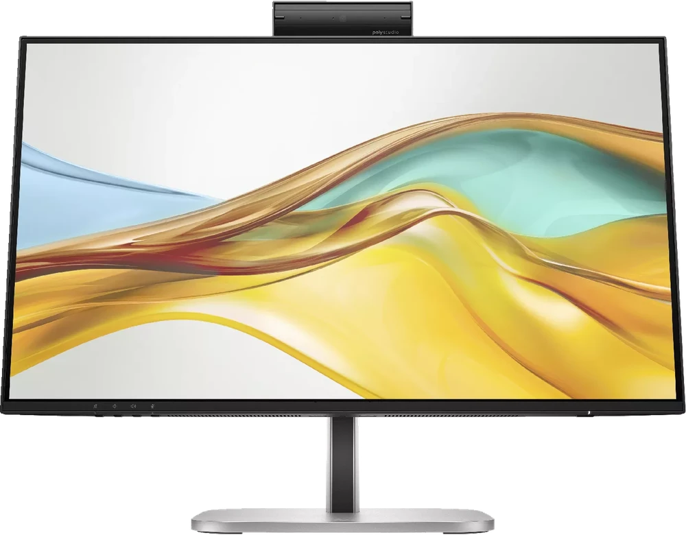 HP 524pm Series 5 Pro FHD konferencijų monitorius – 23,8 colio 1920x1080 FHD 350 nitų 100 Hz AG, IPS, USB-C(100W/15W)/HDMI/DP Daisy-Chain, 3x USB-A, garsiakalbiai, internetinė kamera, R,J-4 reguliuoti / pakreipti / pasukti / pasukti, 3 metai (pakeičia E24m)