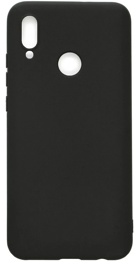 Evelatus Huawei Y7 2019 Nano Silikoninis dėklas Soft Touch TPU Juodas