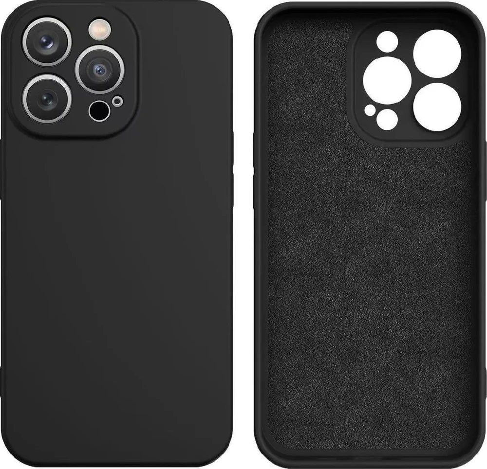 iLike Hurtel silikoninis dėklas skirtas Samsung Galaxy A14 5G / Galaxy A14, juodas