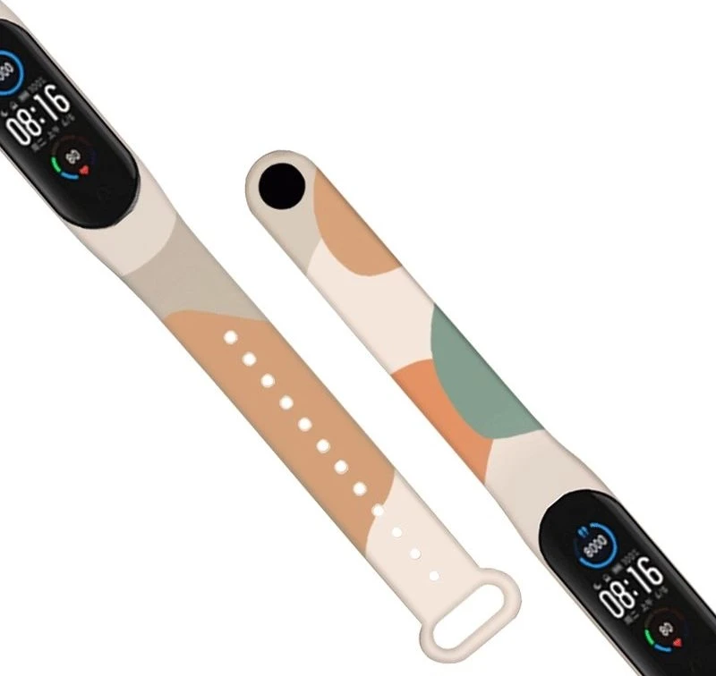 Hurtel Apyrankė Moro Xiaomi Mi Band 4 / Mi Band 3 silikoninė apyrankė Camo Watch Bracelet