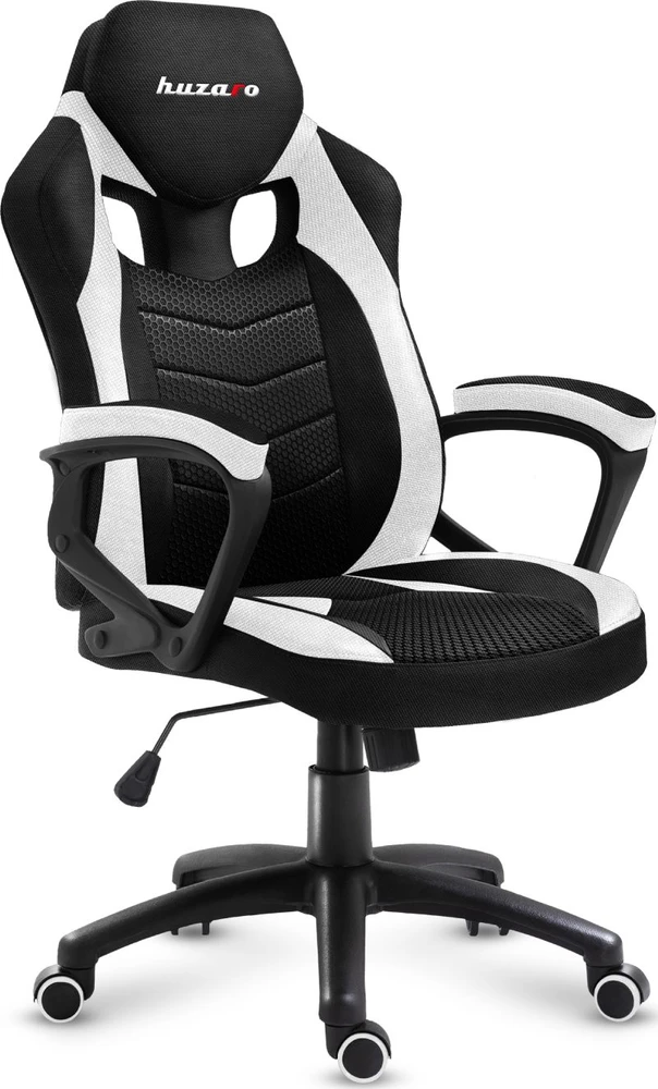 Žaidimų kėdė Huzaro Force 2.5 Mesh, Baltos spalvos