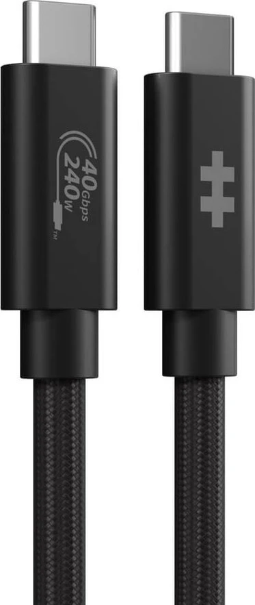 Targus „Hyper | HyperDrive Next“ USB4 C tipo našumo kabelis, 1,2 m | HD6500BKGL