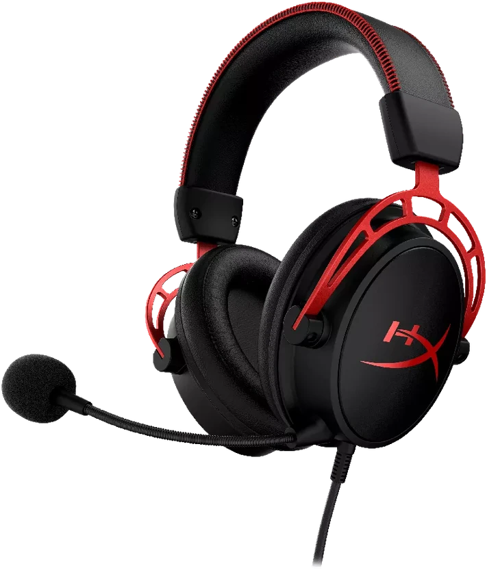 Žaidimų ausinės HyperX Cloud Alpha, Juodos