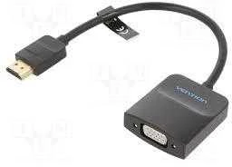Vention Įvesties/išvesties keitiklis HDMI į VGA 0,15 m 42154,00