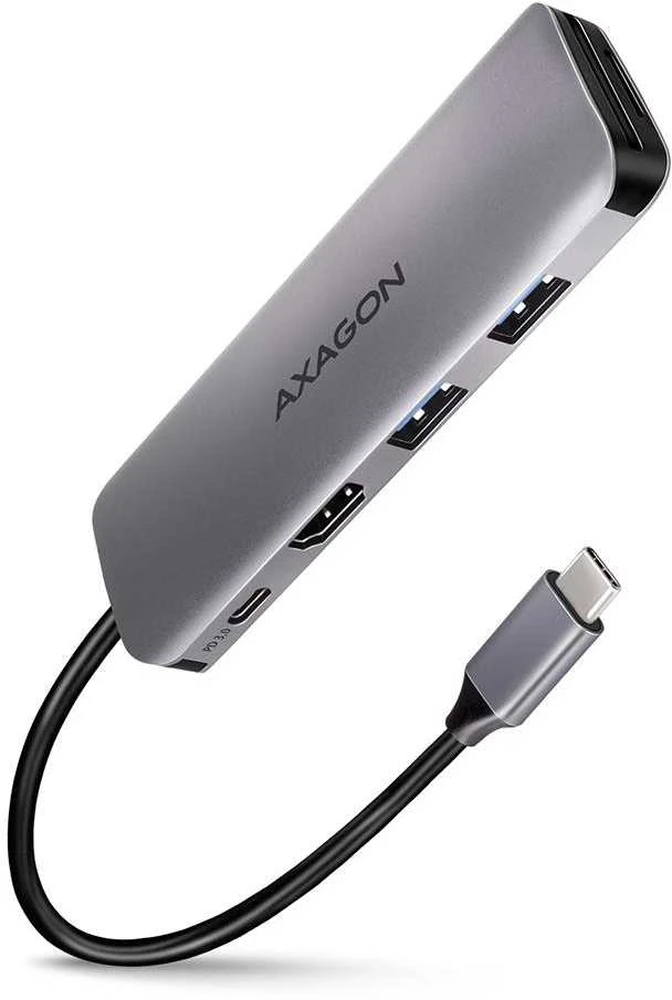 AXAGON kelių prievadų USB-C 10Gbps šakotuvas, 13 cm | HMC-5G21